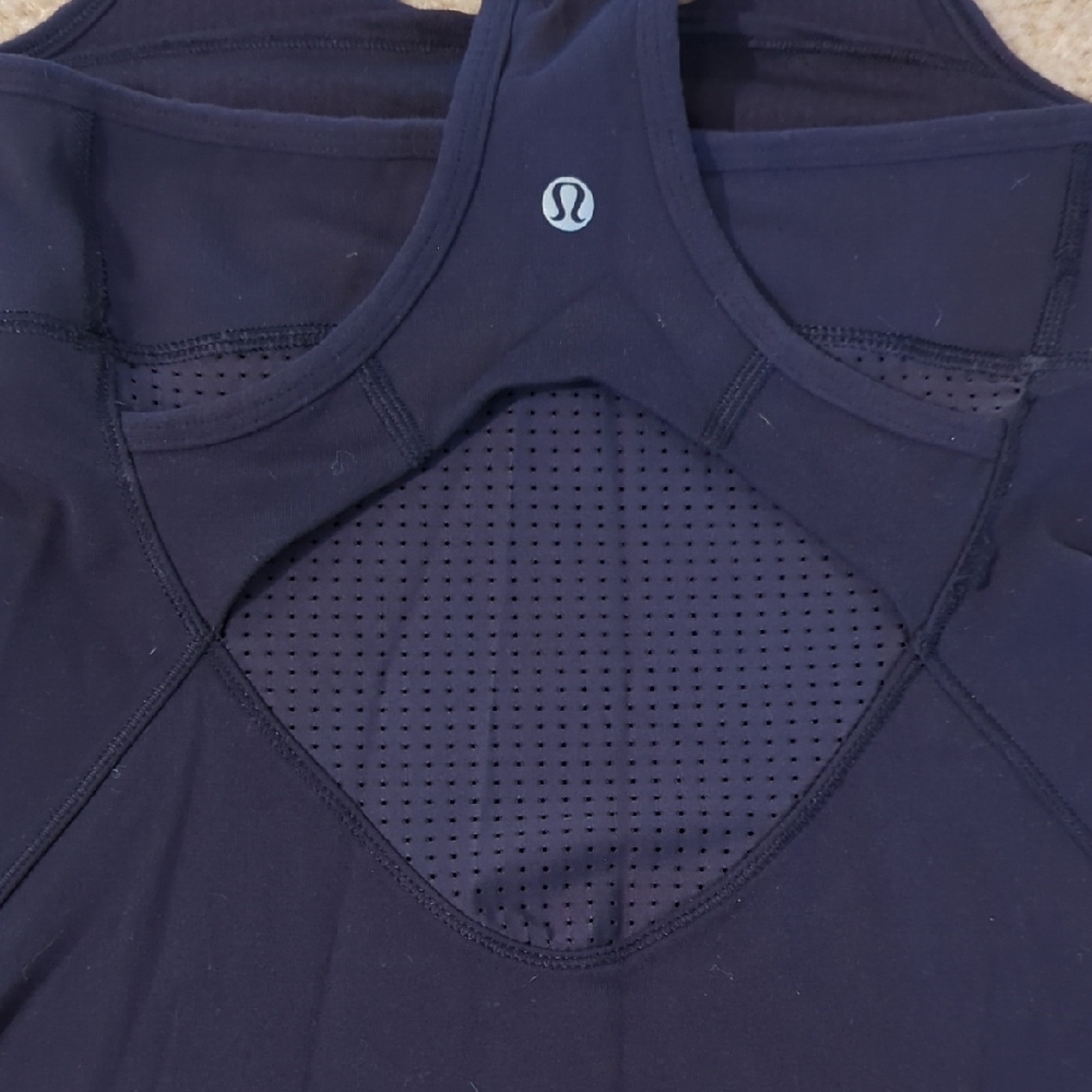 Black Racerback Tank Top - Picture 4 of 5